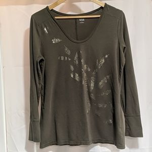 Long sleeve print t shirt